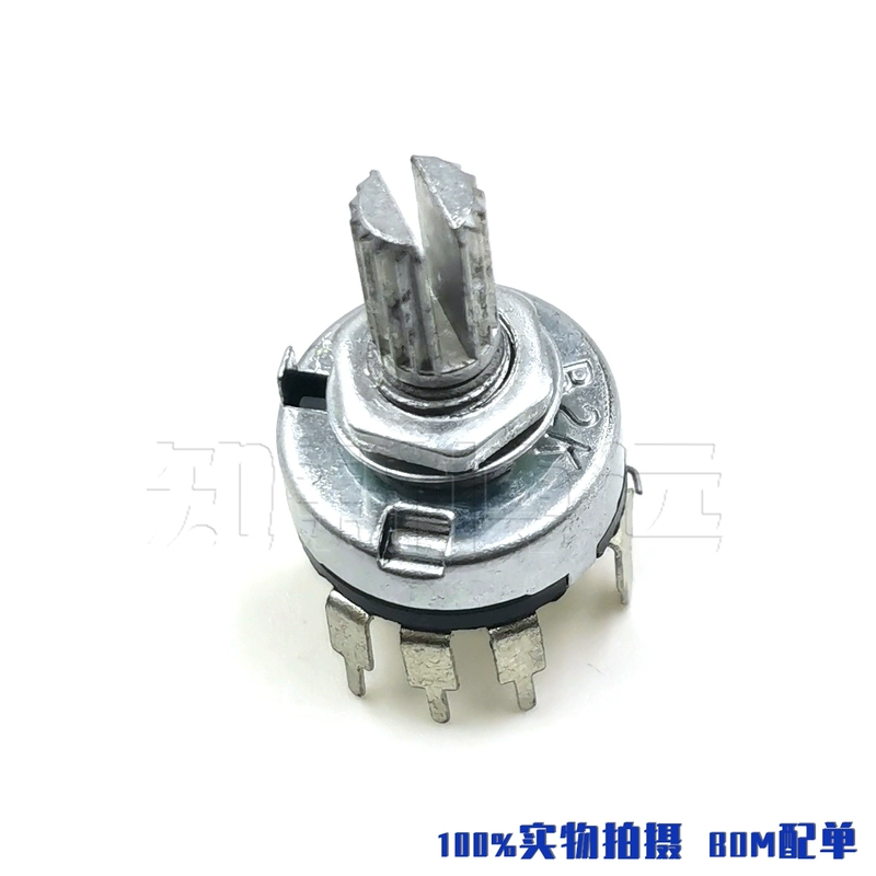 RV17 có công tắc chiết áp B1K 2K B5K B10K 20K B50K Bộ khuếch đại điều khiển tốc độ và âm lượng 5 chân