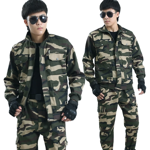 Флисовый демисезонный комбинезон, утепленные защищающие от холода камуфляжные штаны