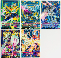 Gundam next-generation battle card BG5 bomb CP flash card Q version of the Gundam Gaiden