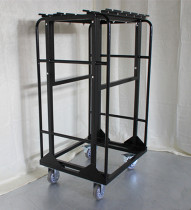 Studio medium steel leg storage cart heavy-duty film and television tripod cart steel leg light frame storage car