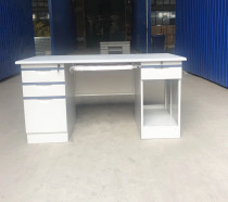 Steel desk Steel computer desk Financial desk desk desk office desk with lock drawer