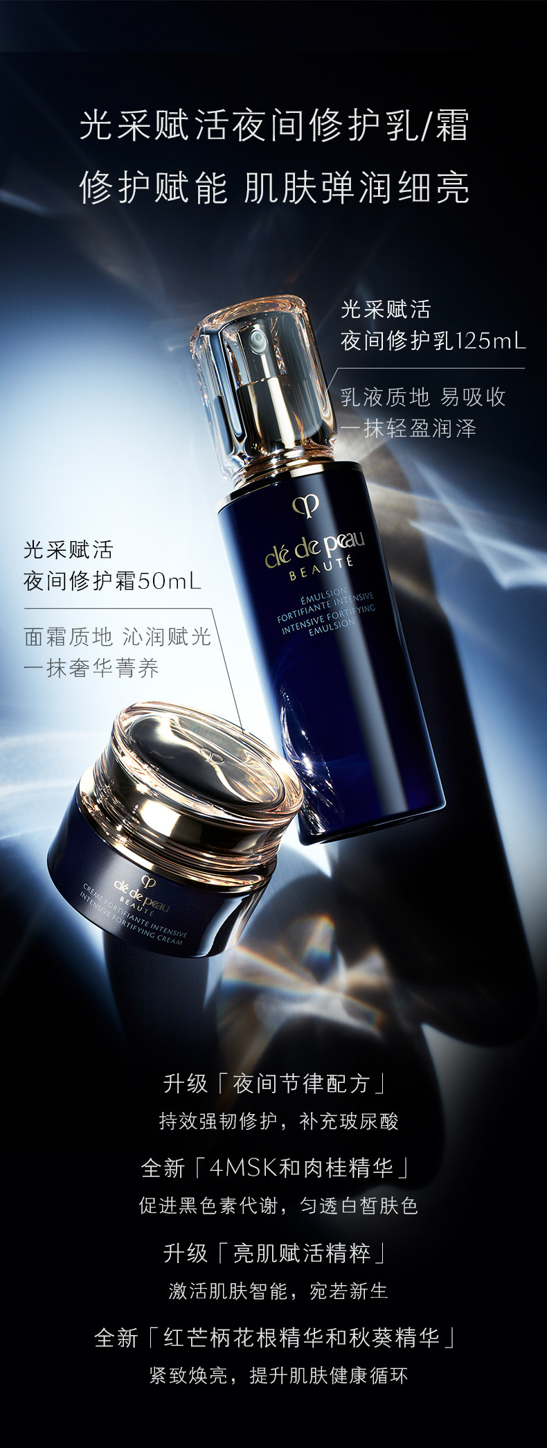 【日本直邮】日本本土版 CLE DE PEAU BEAUTE CPB 肌肤之钥  日用乳125ml 清爽型