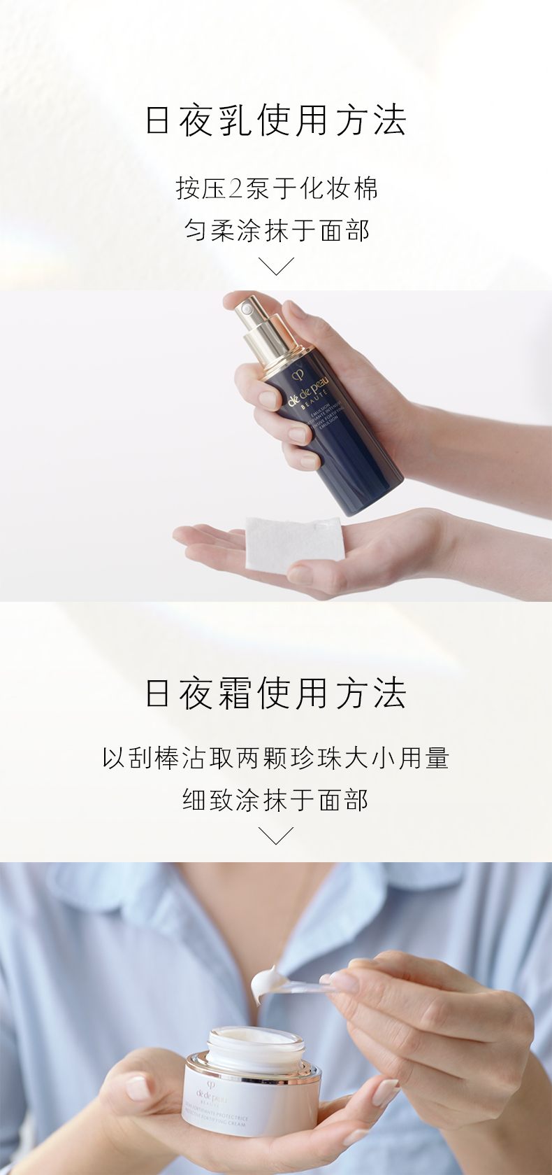 【日本直邮】日本本土版 CLE DE PEAU BEAUTE CPB 肌肤之钥 化妆水170ml+日霜50g+霜50g+手榴弹精华50ml 四件套 滋润型