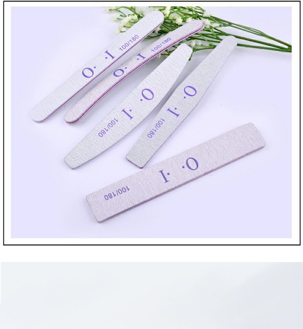 Nail file đánh bóng thanh móng tay công cụ làm móng mờ dải dầu cao su mờ móng tay móng tay cát thanh móng tay thất vọng dũa móng tay