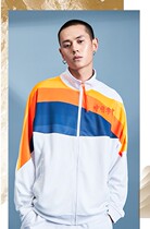 Li Ning Men New York Fashion Week catwalk men and women with long sleeve stand neck jacket jacket AFDP789