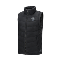Li Ning down vest 2020 new mens warm sleeveless jacket down sportswear padded vest AMRP035