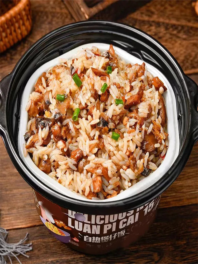 Zor Self-Heating Pot Rice Instant Food Sausage 10 Boxes Lazy Person's Clay Pot Rice Self-Heating Small Stove Whole Box