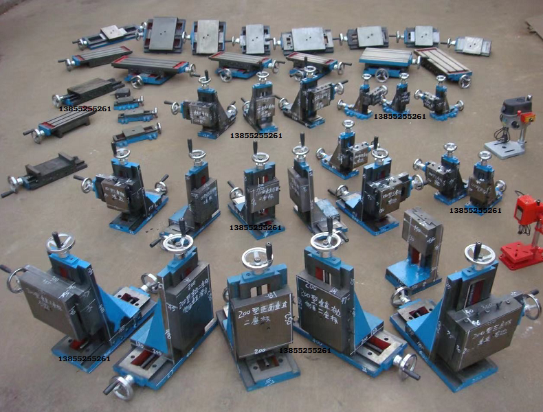 New 150 vertical coordinate slide table high-precision drilling and milling woodworking machine tool pallet automatic lathe accessories