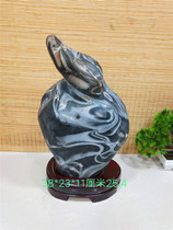 Original stone Guangxi orchid stone Guizhou blue scroll stone strange stone modeling stone home office decoration delivery seat
