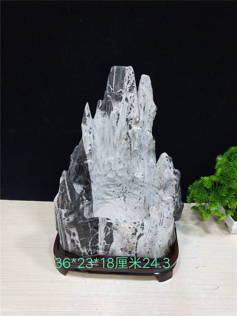 Boutique stone ornaments Original stone Cloud stone Taihu Stone Lingbi stone Decorative tribute stone Sightseeing stone Send seat collection