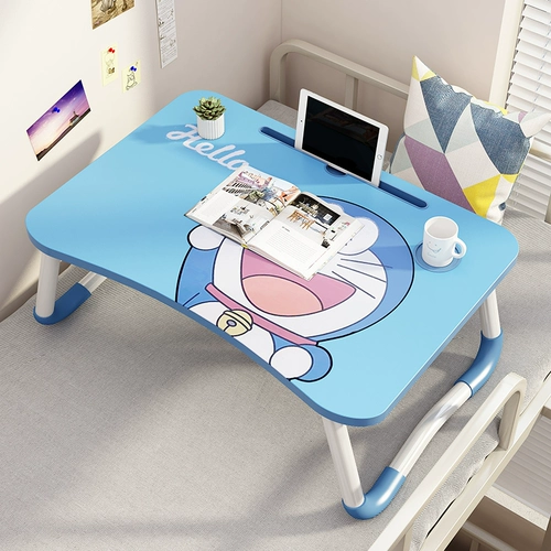 Кровать, столик, бытовой столик, студенческий кабинет, общежитие, верхняя койка, складной стол, простой стол для спальни, ноутбука, компьютера