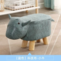 蓝色小牛（科技布）