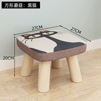 Грибной квадратный стул