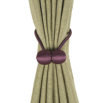Curtain strap magnetic buckle magnet curtain tie rope hanging ball spike tie-free modern