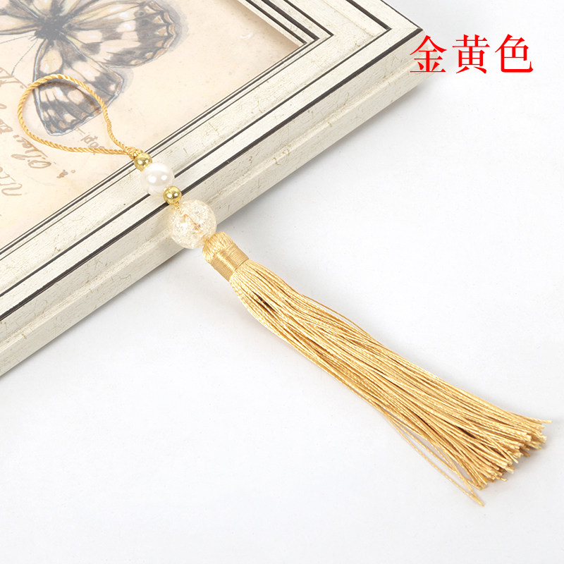 Upscale small hanging ears Curtain Window Mantle curtain Hanging Ears Streaming Su Small Spike with pillow Flow Su Hanging Zagu Bookmark