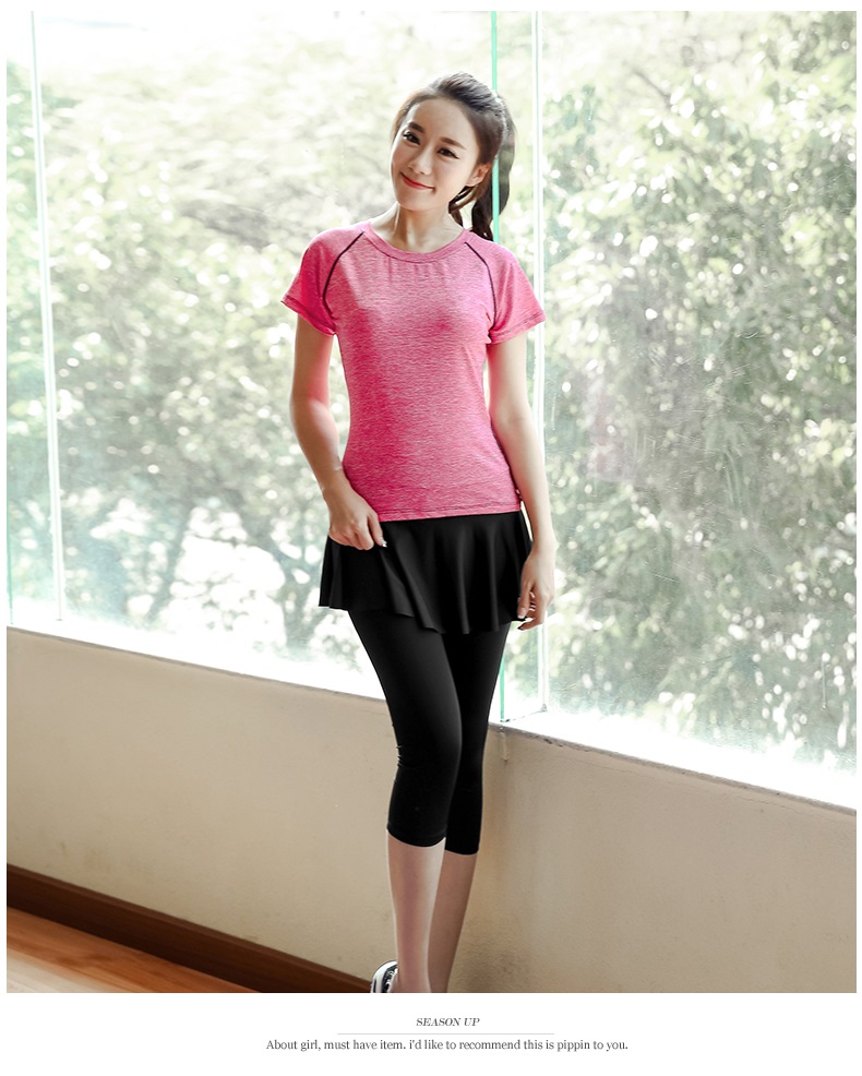 Kích thước lớn thể thao t-shirt nữ chất béo mm200 kg phòng tập thể dục quần áo khô nhanh quần áo yoga micro chất béo chạy mùa hè áo sơ mi lỏng lẻo thảm tập yoga cao cấp