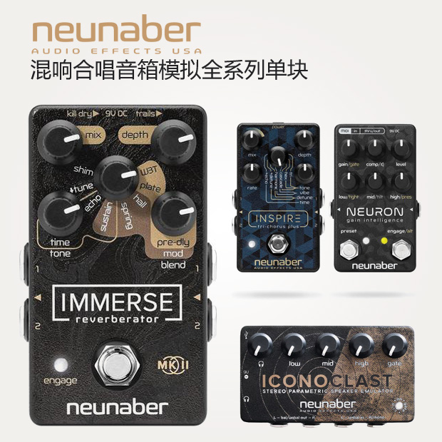 (In Stock) Neunaber Immerse MKII Wet Seraphim Reverb Chorus Monoblock Effect