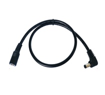 Single effect power cord DC5 5-2 1 5521 power extension cord male to female elbow 20cm