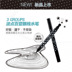 Con dấu 3GS theo chương Bút kẻ mắt Star họa tiết hình trái tim chấm chấm bút góc trang điểm đôi đầu GS67 - Bút kẻ mắt bút kẻ mắt suake Bút kẻ mắt