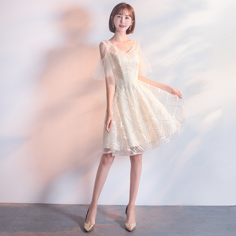 Robe de soirée      manche volante - Ref 3210651 Image 4