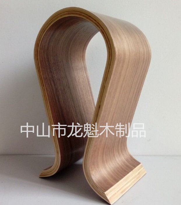 Net café solid wood multilayer headphone frame wooden headphone display rack head-mounted bracket ear wheat rack