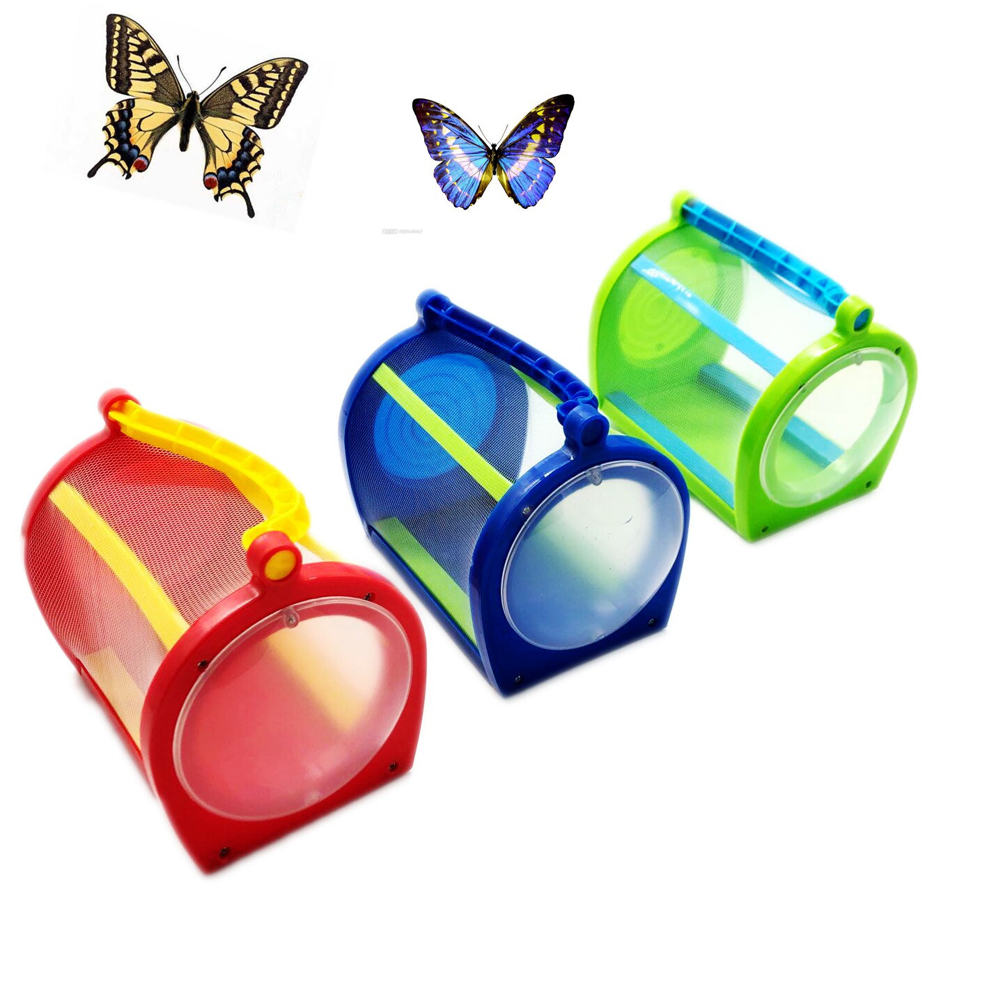 Portable wild tool firefly butterfly insect observation box cage cage net insect collection box