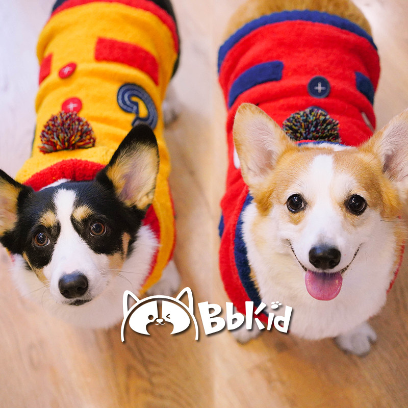 Lisa Japanese Christmas Pet vest Autumn and Winter Cat and Dog clothes Koki Chenier elastic hoodies 2 color