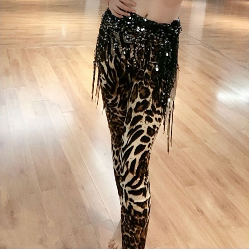 Sexy BAO WEN Belly Dance Pants Down Dress Oriental Dance Practice Martial Arts Underpants Beauty Pants With Slim Fit Pants High Stretch-Taobao