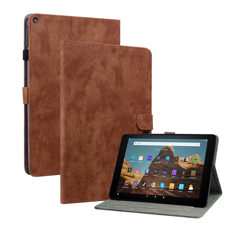 Suitable for Amazon's 2017/2019 Kindle Fire Hd10 Tablet Computer Leather Case Sleep Protection Cover Suitable for Amazon's 2017/2019 Kindle Fire Hd10 Tablet Computer Leather Case Sleep Protection Cover