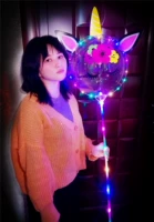 10 наборов светло -голубых милых палочек единорога