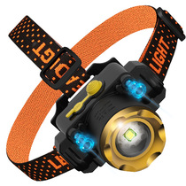 LED headlamp strong light charging ultra-bright long-range head-mounted night fishing special induction hernia mine lamp Household outdoor