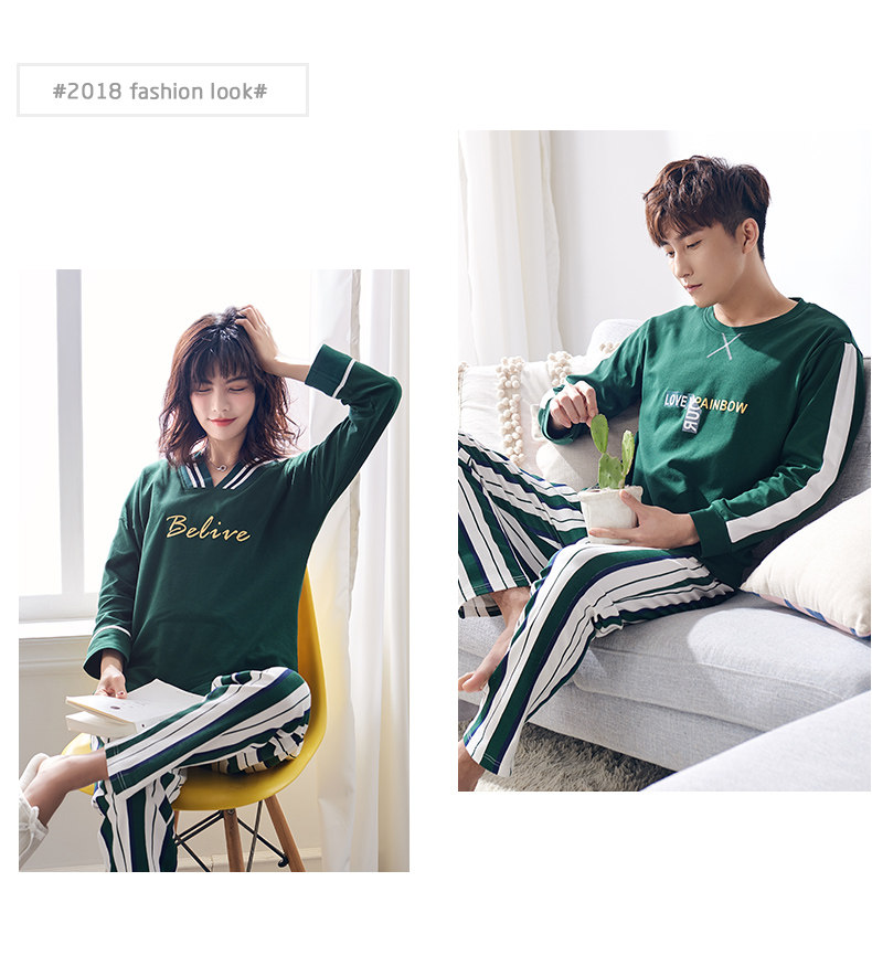 Pyjama mixte en Coton à manches longues - Ref 2988535 Image 14