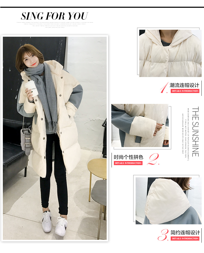 Mùa thu và mùa đông cộng với áo khoác len màu nhung nữ phiên bản Hàn Quốc của phong cách Harajuku phần dài bánh mì xuống áo khoác học sinh cotton áo phao nữ dáng ngắn