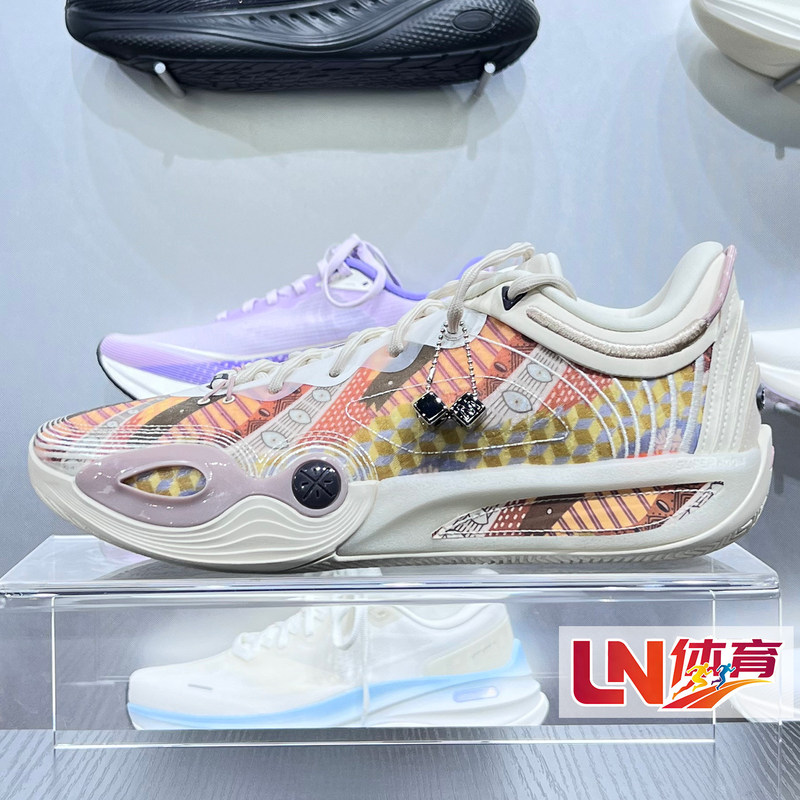 Li-Ning Basketball Shoes 2026 Autumn New Product Wade City 14 Men's Lightweight High-Rebound Competition Shoes Abaw037