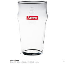 Supreme 13ss Glass Glass Beer glass Milk cup Furniture ideas