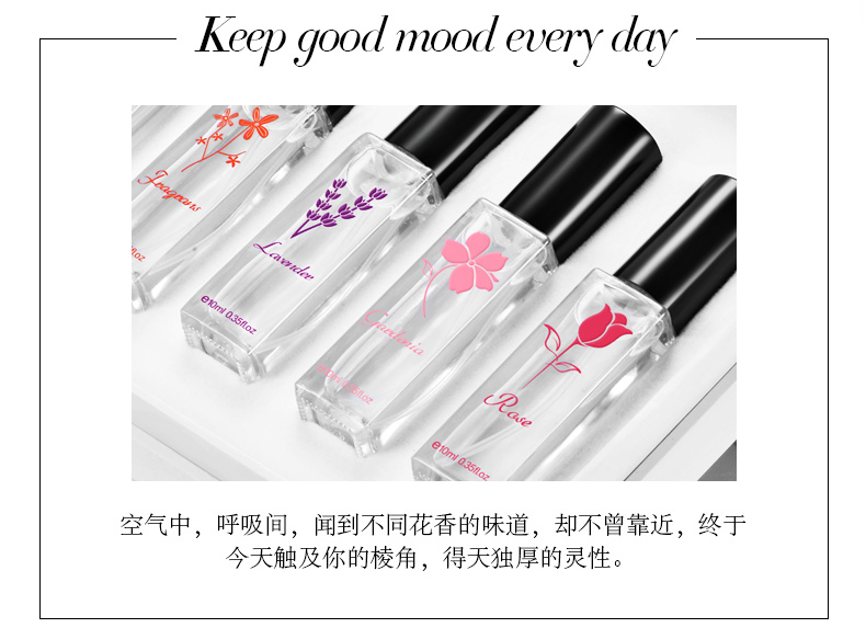 Hoa nhài nguyên chất tự nhiên hoa hồng oải hương chanh hazelnut trà xanh osmanthus nước hoa nước hoa lady kéo dài hương thơm đích thực nước hoa royal