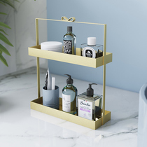 Bathroom wash table creative storage rack dressing table ins desktop skin care products cosmetics multi-layer storage rack