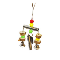 Pepper Wood stainless steel nibble toy macaw sunflower parrot toy bite resistant New