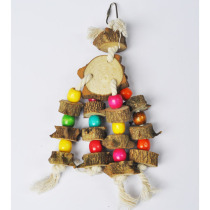 Parrot bird supplies gray parrot sunflower Macadar pepper wood toy