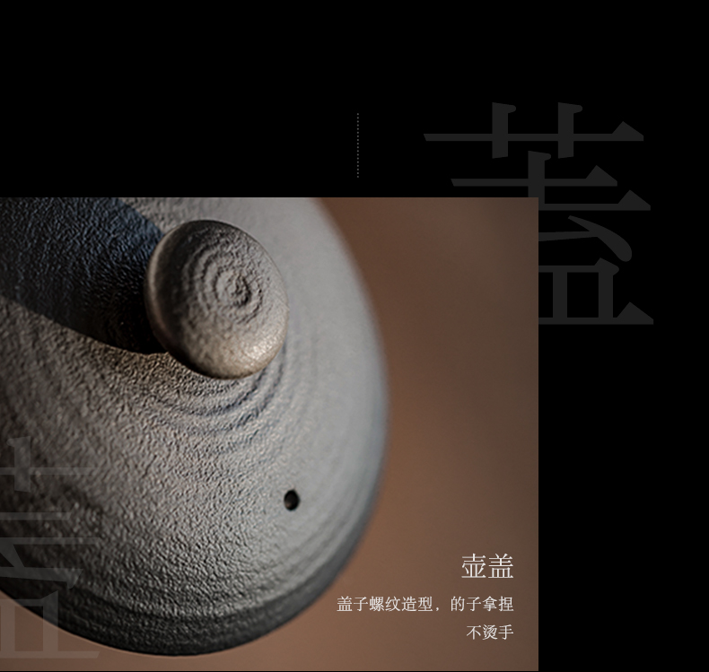 And hall tianyu ceramic teapot single filtration pot of Japanese tea taking tea pot from the large capacity of household