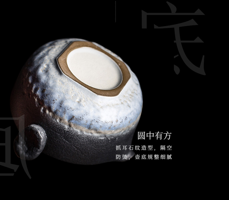 # and portable crack cup travel kung fu tea set is suing Japanese contracted a pot of four cups of ceramics