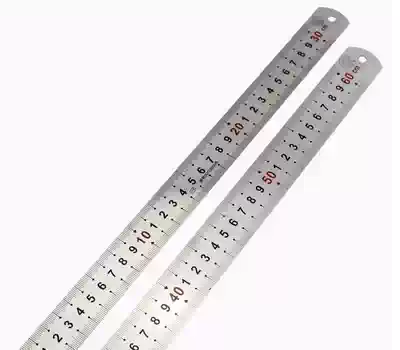 Teaching steel ruler 150 200 300 500 600 1000 1500 2000mm scribing steel ruler