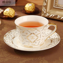 Coffee cup and saucer set European ornaments ceramic cup saucer tea cup saucer afternoon tea cup saucer