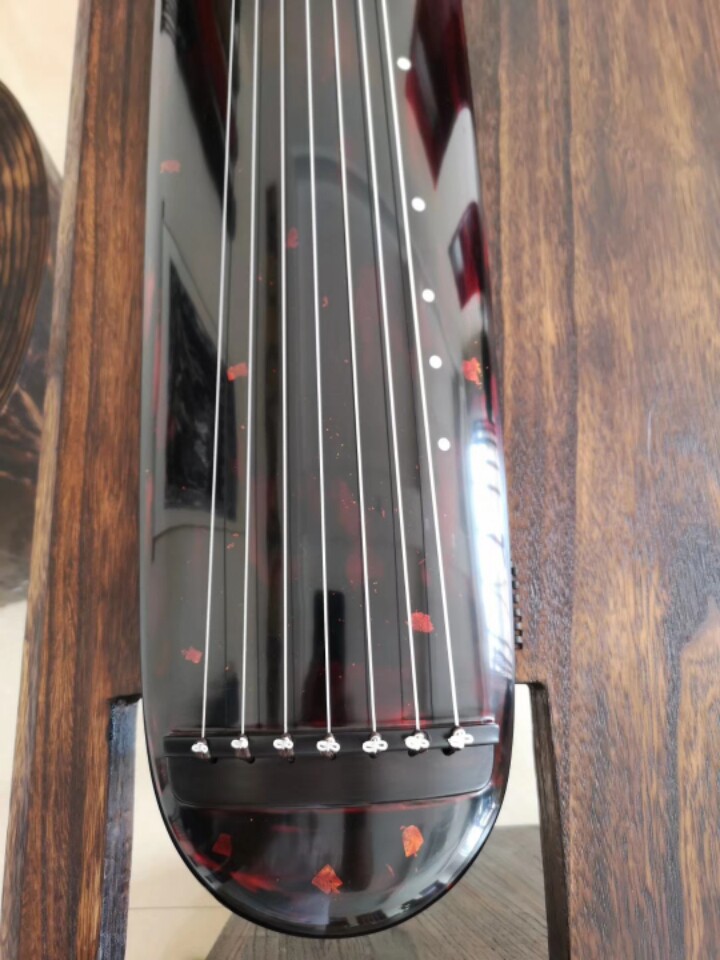 (Zhongtian) 100-year-old room fir saccharine collection-level chaos Tai and Fu Zhongni fengse guqin