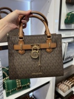 Fengsu USA purchasing genuine michael kors mk Outlet Hamilton lock bag small size 24cm