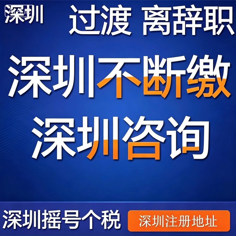 Shenzhen Social Insurance Services, Social Insurance in Shenzhen, Tax Filing and Payment Services, Tax Payment and Back Payment, Personal Tax for Car Lottery Applications