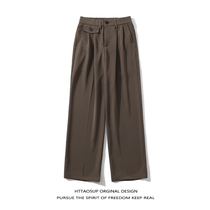 HTTAOSUP série de jours rétro-feutre les pantalons de robe de lOuest des hommes de boomers 100 pantalon long pants 100 tours décontractés occasionnels