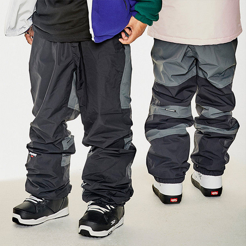 BSR AWF BSRABBIT POT-X JOGGER Korean ski pants waterproof and breathable wear black white