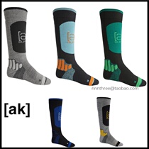 (NN)2122 BURT BURTON AK SOCK ski socks AK stockings gray men and women warm