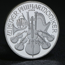 Austrian Commemorative Coin 2022 Vienna Symphony Orchestra Silver coin commemorative coin insignia foreign trade coins